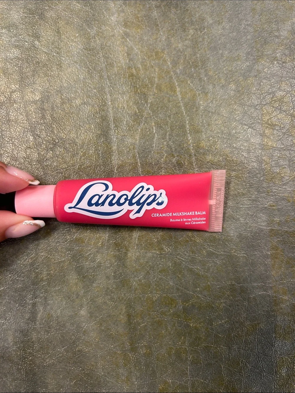 Lanolips Ceramide Milkshake Balm Raspberry Crumble